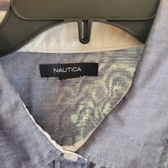 Chambray light weight blouse - Picture 3 of 5